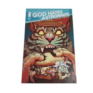 God Hates Astronauts 4 Image Comic Book Collector Dec 2014 Bagged Boarded